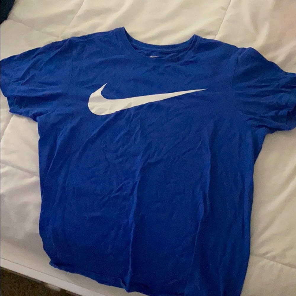 Blue Nike T-shirt